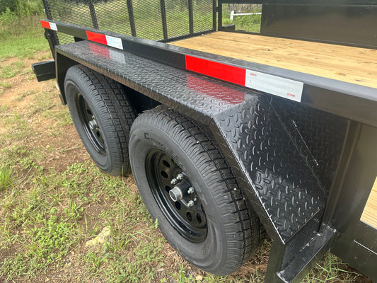 Ranch King 6'10"x14' Tandem Utility Trailer - 2604