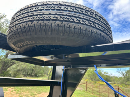LoadTrail 83"x20' Gooseneck Tilt Tandem BLACK 5351