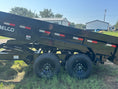 Load image into Gallery viewer, Delco 83"x14' Tandem Dump 14K - 9800
