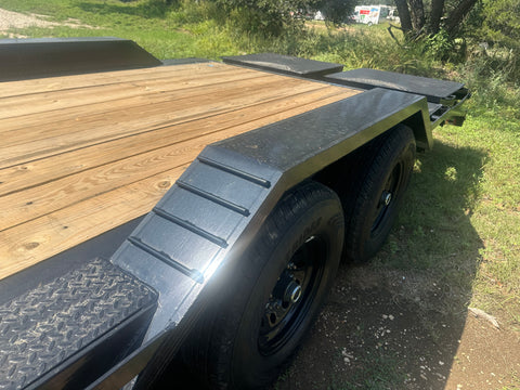 Delco 102"x24' Gooseneck Carhauler 14k - 1431