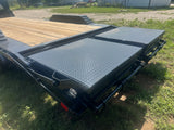 Delco 102"x24' Gooseneck Carhauler 14k - 1431