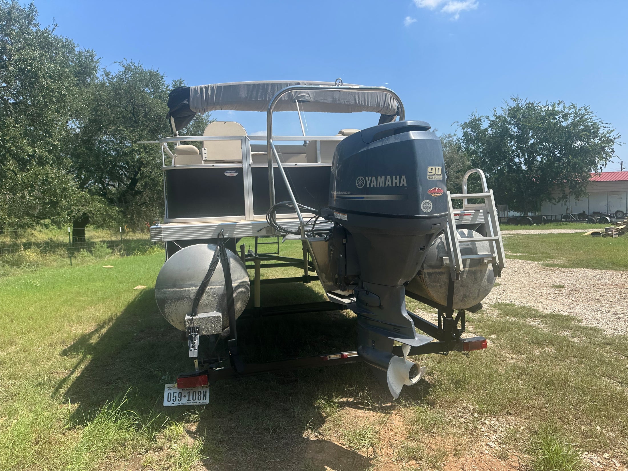 USED Bennington 22SFX Pontoon Boat 2013 3856 90HP Yamaha Motor