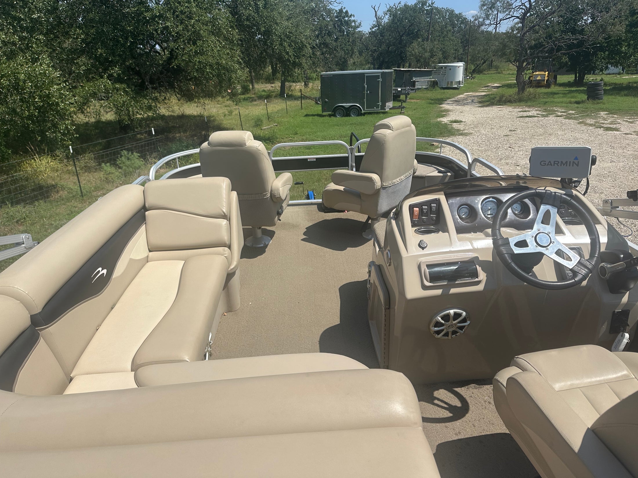 USED Bennington 22SFX Pontoon Boat 2013 3856 90HP Yamaha Motor