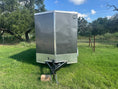 Load image into Gallery viewer, USED Wells 6'x12' Tandem Cargo  -GRAY - 2793
