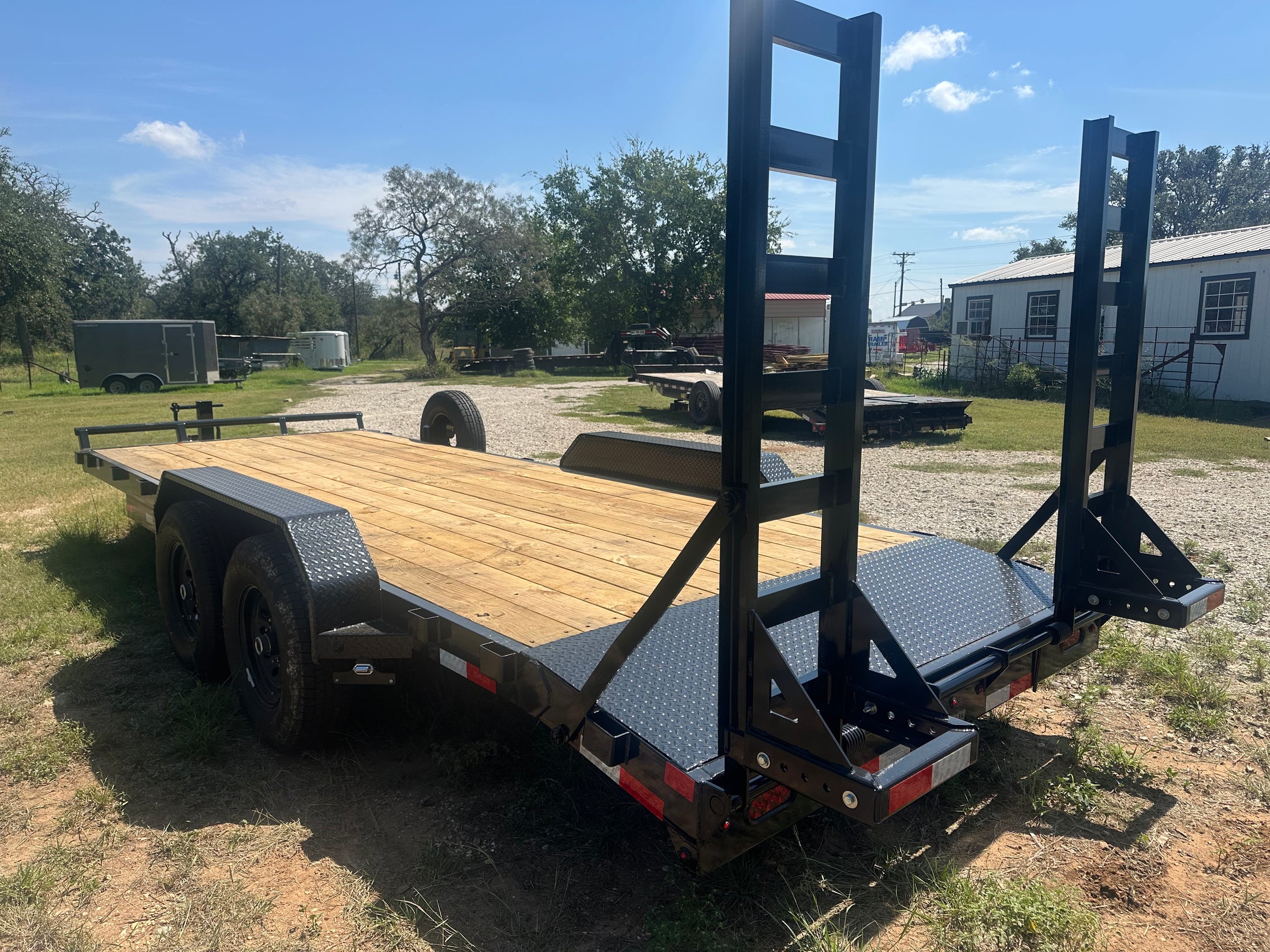 Delco 83"x20' Tandem Carhauler 14K - 1838