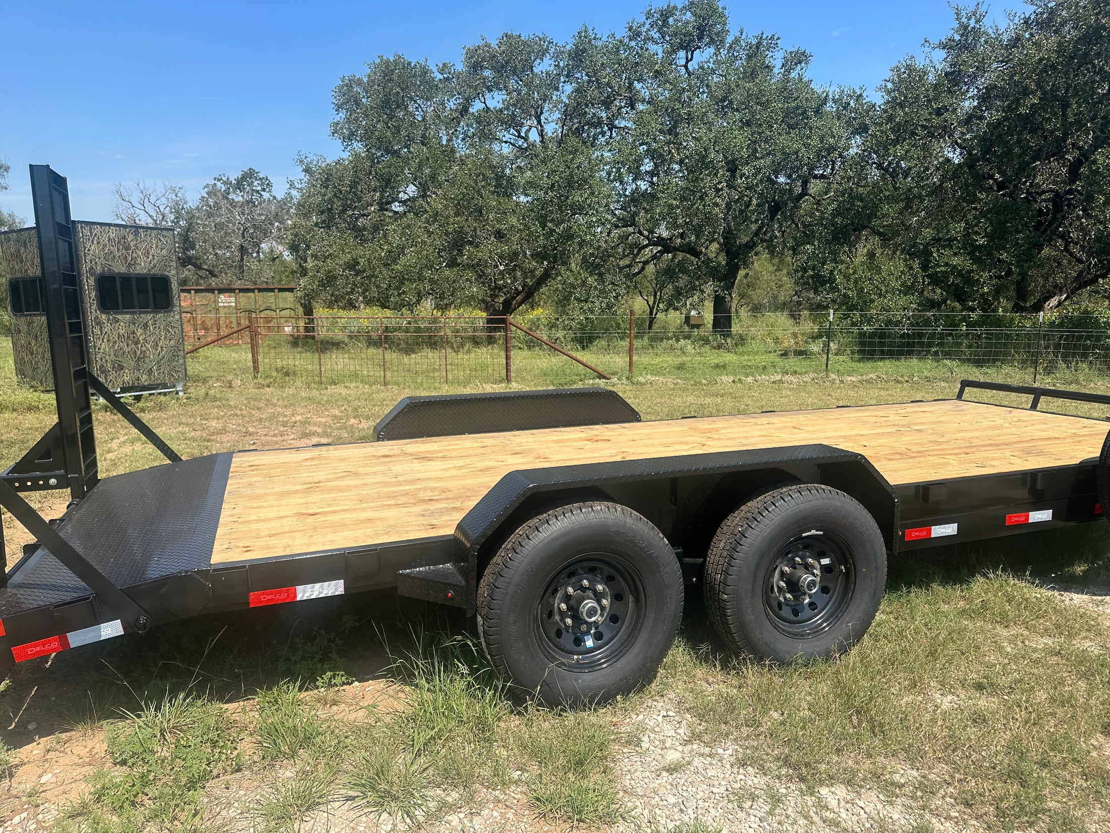 Delco 83"x20' Tandem Carhauler 14K - 1838