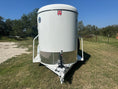 Load image into Gallery viewer, WW 5'x14' Livestock Trailer WHITE - 8206
