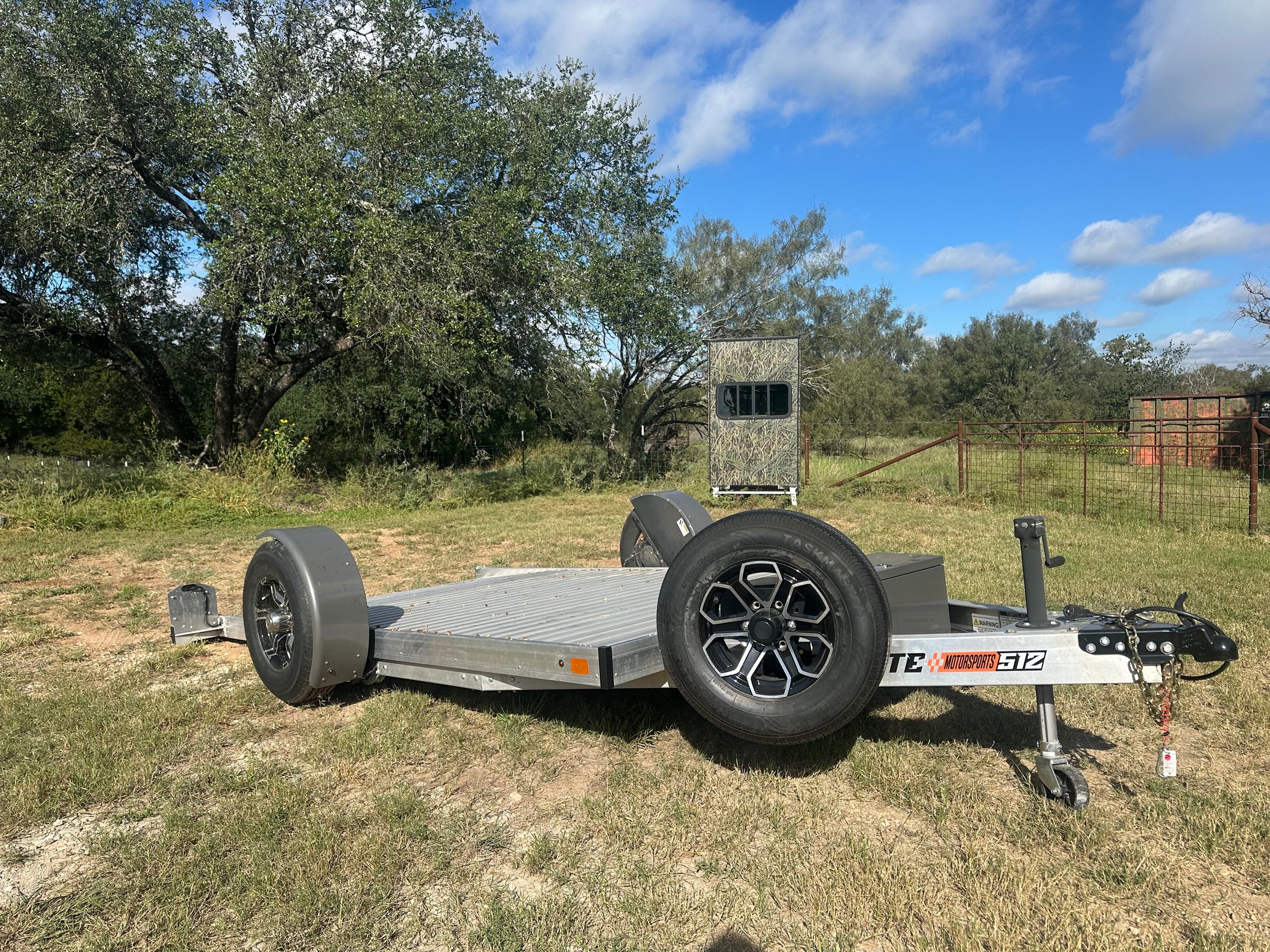 SALE Timpte -78"x12' Power Tilt Aluminum Singe Axle Carhauler - 2278