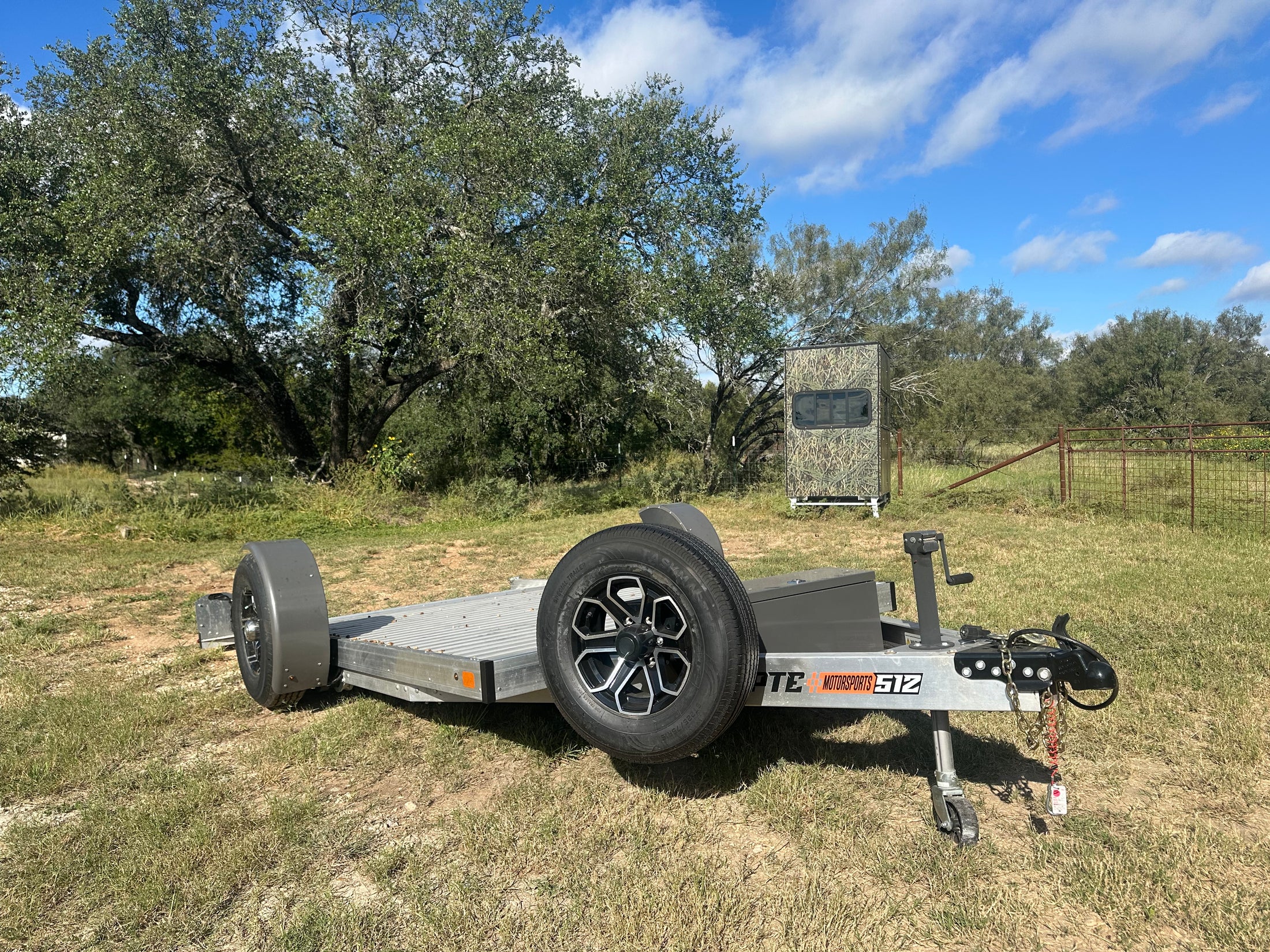 SALE Timpte -78"x12' Power Tilt Aluminum Singe Axle Carhauler - 2278