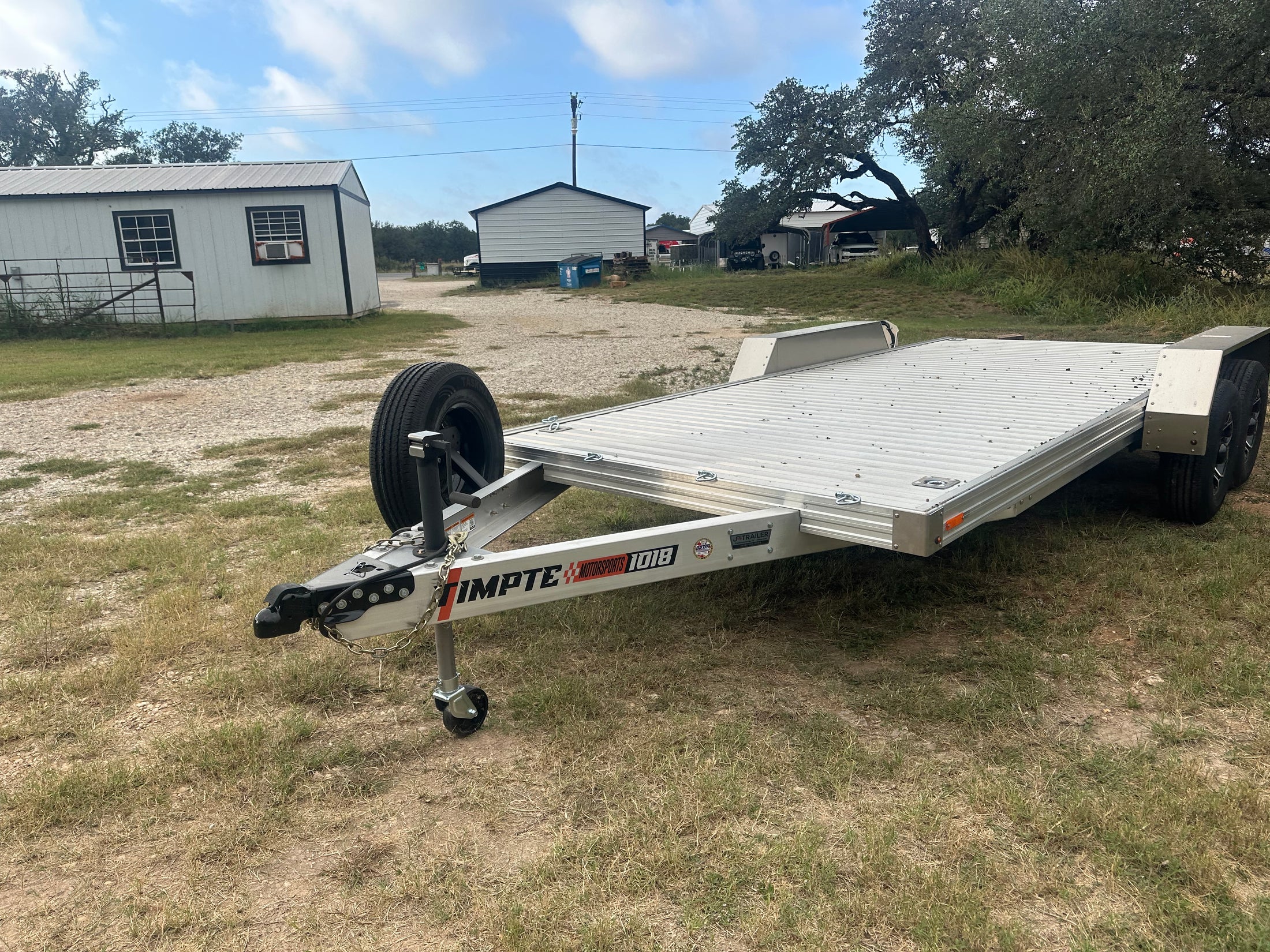 SALE Timpte 82"x18' Tandem Aluminum Carhauler - 2718