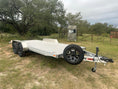 Load image into Gallery viewer, SALE Timpte 82"x18' Tandem Aluminum Carhauler - 2718
