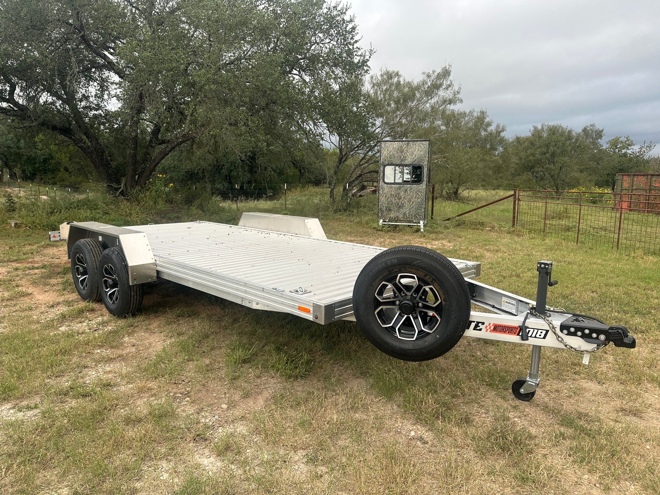 SALE Timpte 82"x18' Tandem Aluminum Carhauler - 2718