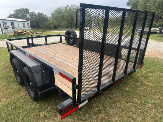 USED Ranch King 6'x12' Tandem Utility - 8758