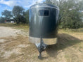 Load image into Gallery viewer, Calico 6'x16'x6'6"Livestock Bumper Pull Trailer-- Dark Slate Gray- 0175
