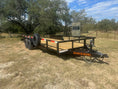 Load image into Gallery viewer, Ranch King 6'10"x20' Tandem Utility 10k RAMPS - 2478
