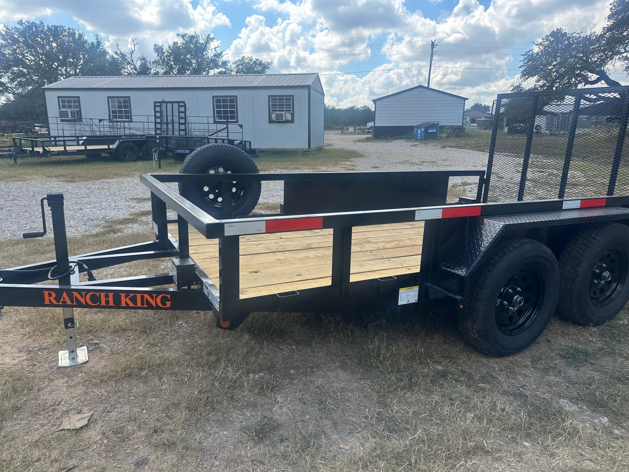 Ranch King 6'x12' Tandem Utility Trailer GATE - 2674