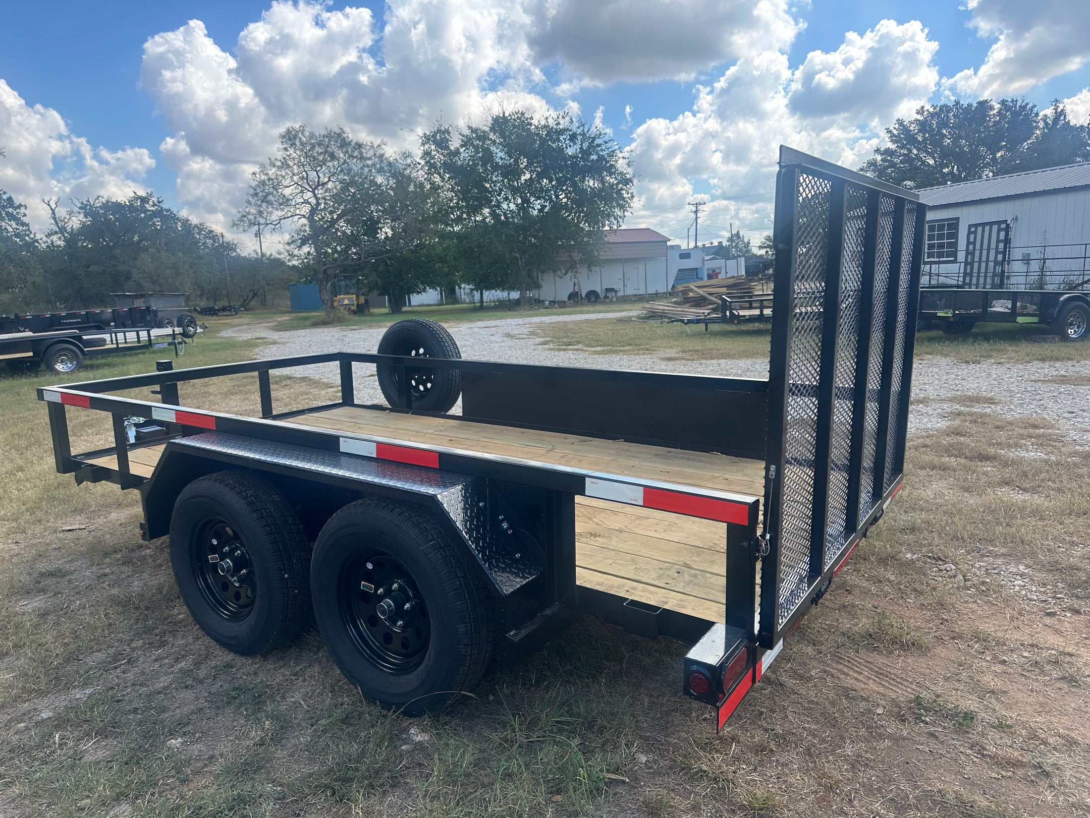 Ranch King 6'x12' Tandem Utility Trailer GATE - 2674