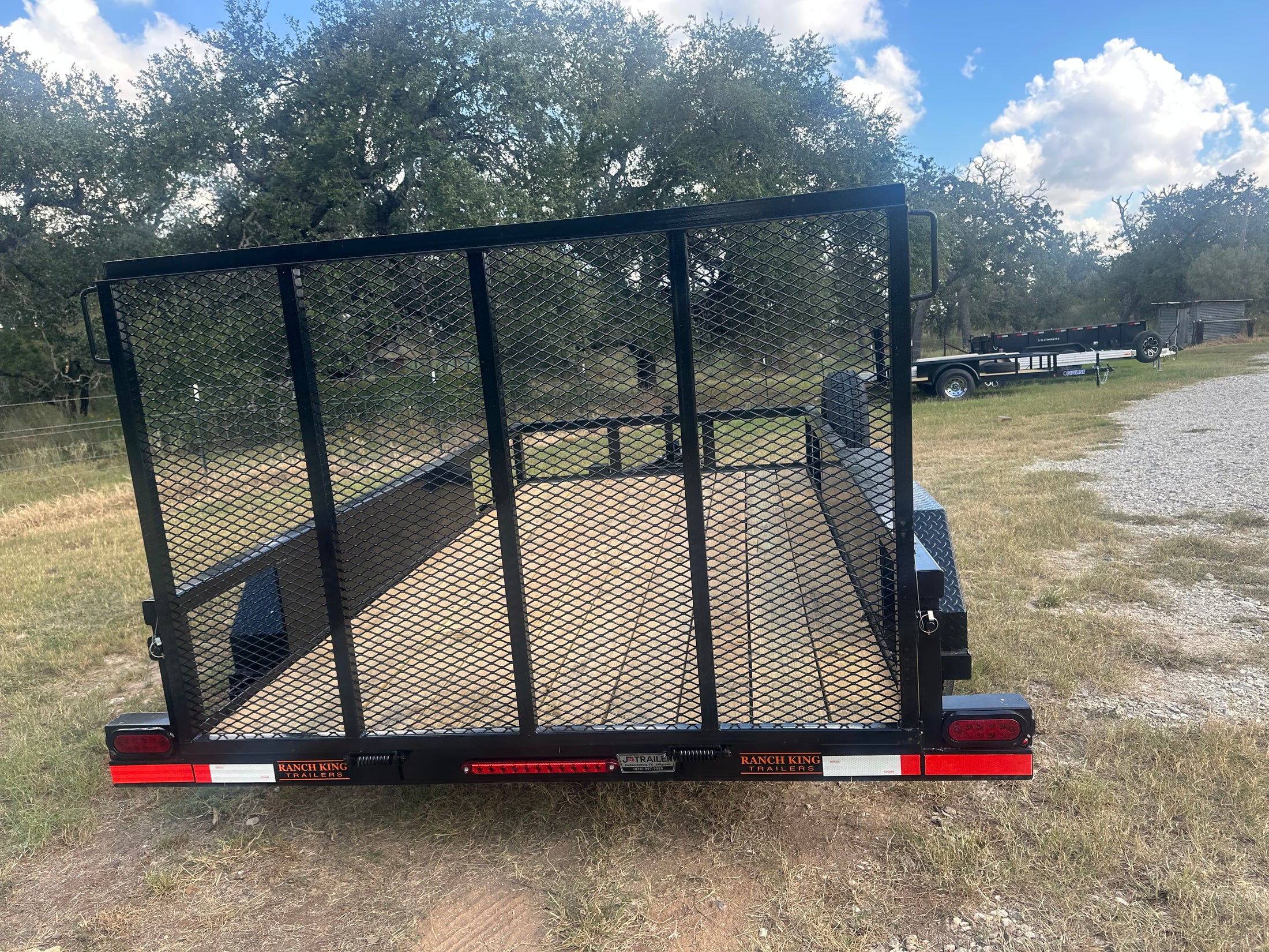 Ranch King 6'x12' Tandem Utility Trailer GATE - 2674