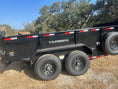 Load image into Gallery viewer, DP Platinum 82"x14' Tandem Eco Dump 14k BLACK - 1556
