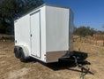 Load image into Gallery viewer, Wells Cargo 6'x12' Tandem Cargo - FT612T2-D - WHITE 5321
