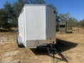 Load image into Gallery viewer, Wells Cargo 6'x12' Tandem Cargo - FT612T2-D - WHITE 5321
