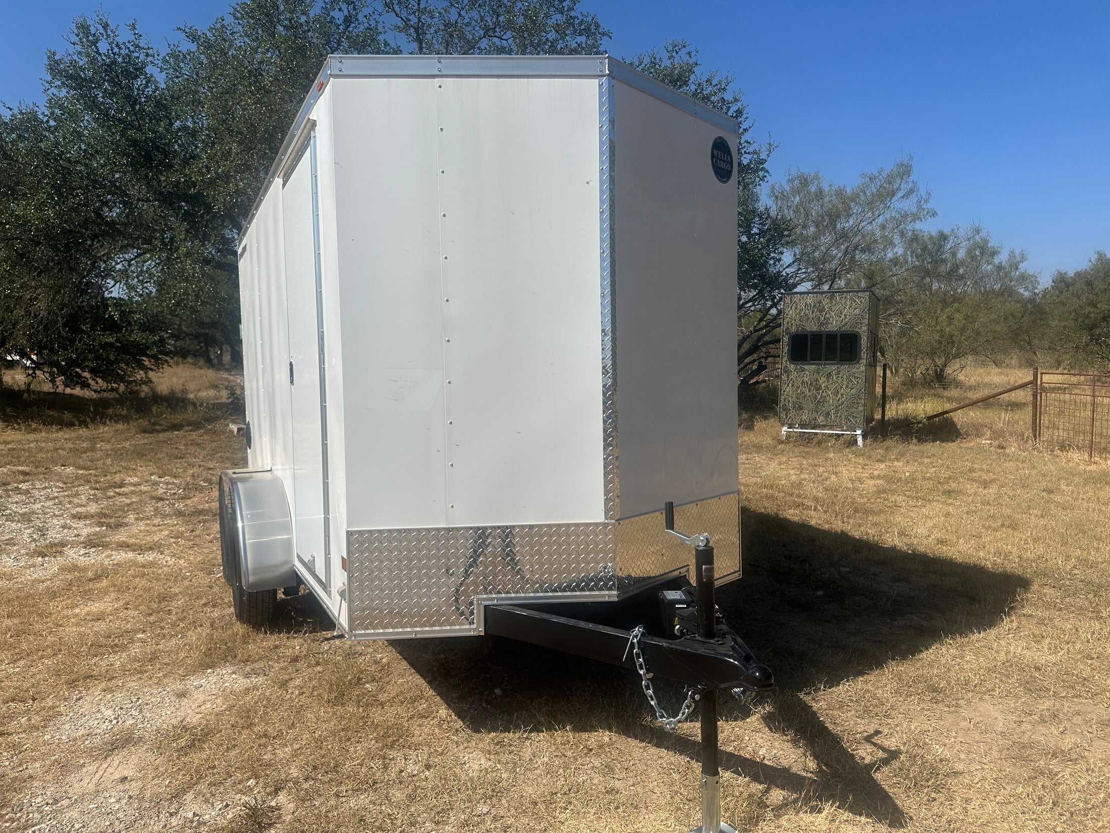 Wells Cargo 6'x12' Tandem Cargo - FT612T2-D - WHITE 5321