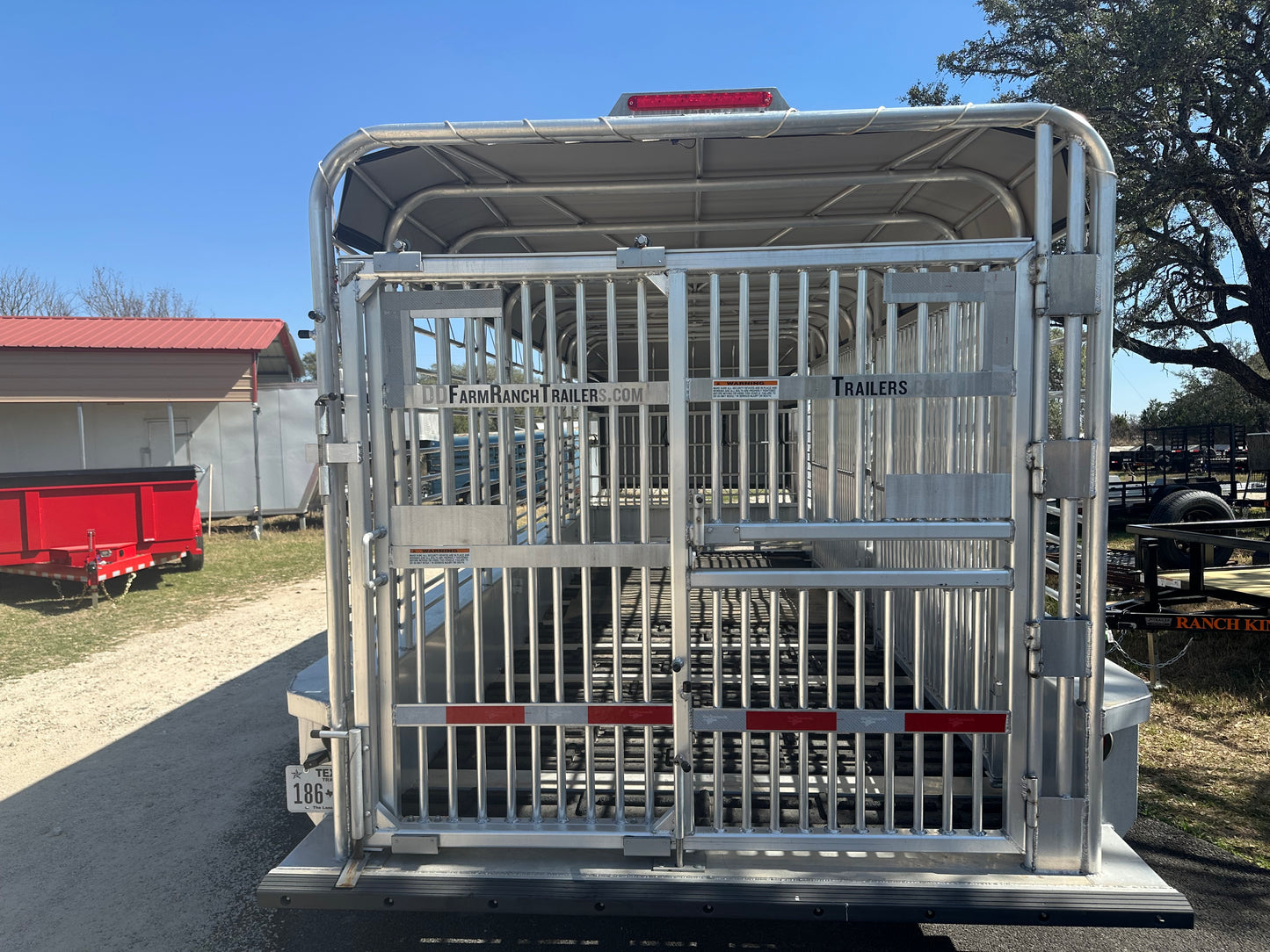 USED 2025 GOOSENECK Gooseneck Livestock 78"x20' ALUMINUM - 0714