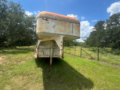 USED Homemade 6'X20' Gooseneck Livestock -HMMD