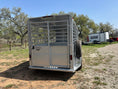 Load image into Gallery viewer, Calico 6x16x6'6" Livestock Trailer SILVER - 0027
