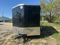 Load image into Gallery viewer, Wells Cargo 102"x16'x7' Tandem Cargo- BLACK - 8606
