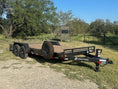 Load image into Gallery viewer, LoadTrail 83"x20' Tandem Carhauler Grey Max Ramps - 8602
