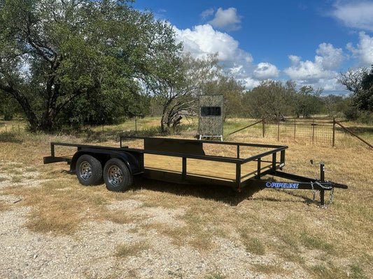 Pipeline 6'10"x16' Tandem Utility Trailer - 0526