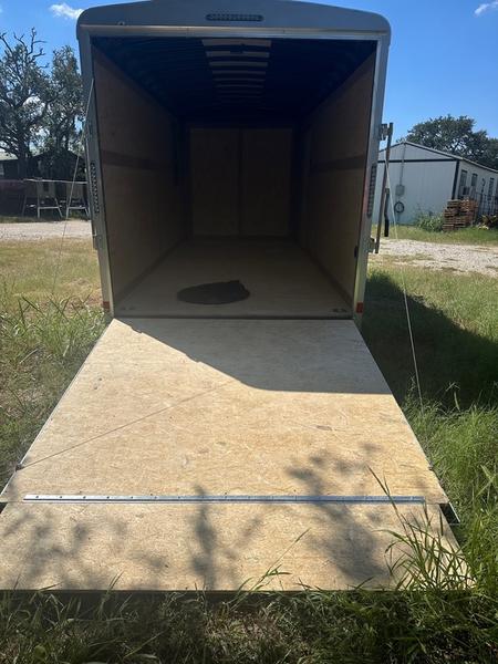 Wells Cargo 7'x16'x7' Tandem Cargo-SILVER- 3507