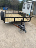 Load image into Gallery viewer, Ranch King 6'10"x12' Tandem Utility Trailer - 2603
