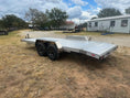 Load image into Gallery viewer, SALE Timpte 82"x18' Tandem Aluminum Carhauler - 2718
