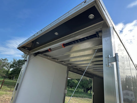 Alcom EZ Haul 102"x24' Tandem Cargo CHARCOAL - 2476 - J4 Trailer