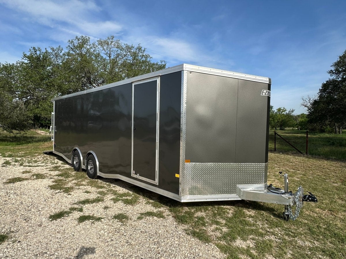 Alcom EZ Haul 102"x24' Tandem Cargo CHARCOAL - 2476 - J4 Trailer