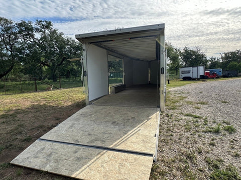 Alcom EZ Haul 102"x24' Tandem Cargo CHARCOAL - 2476 - J4 Trailer