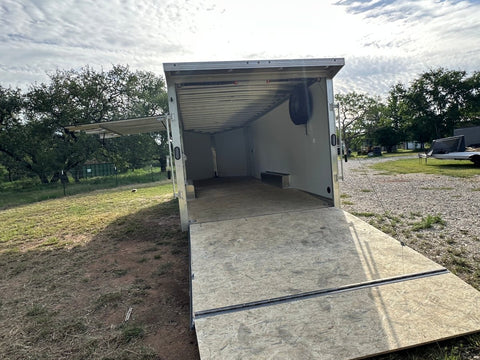 Alcom EZ Haul 102"x24' Tandem Cargo CHARCOAL - 2476 - J4 Trailer