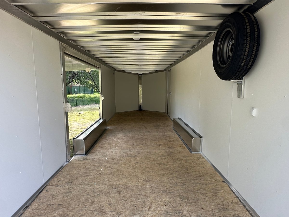 Alcom EZ Haul 102"x24' Tandem Cargo CHARCOAL - 2476 - J4 Trailer