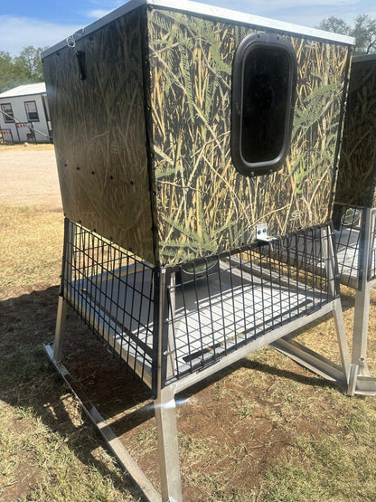 Bitter Creek Stand & Fill Corn Feeder 600lb - J4 Trailer