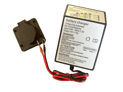 Bright Way Group 12volt 10amp Charger/Maintainer - J4 Trailer