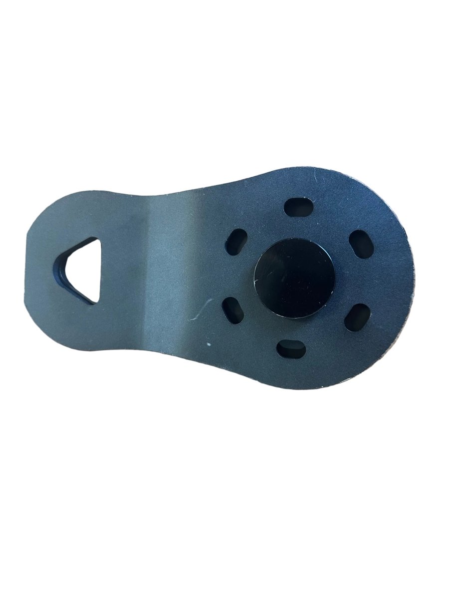 Bulldog Winch Snatch Block 44,000 lb BLACK WINCH - J4 Trailer
