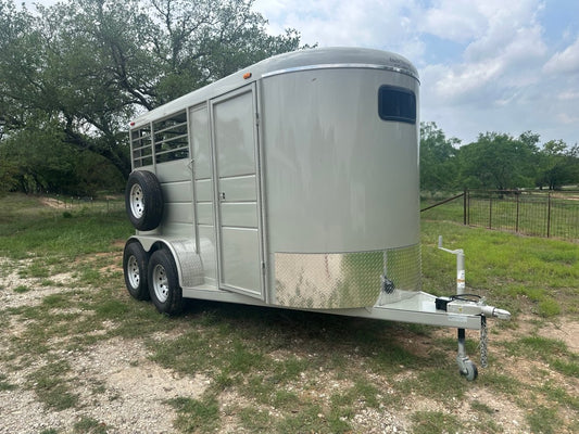 Calico 6'x13'x7' Horse Trailer GOLD - 0655 - J4 Trailer