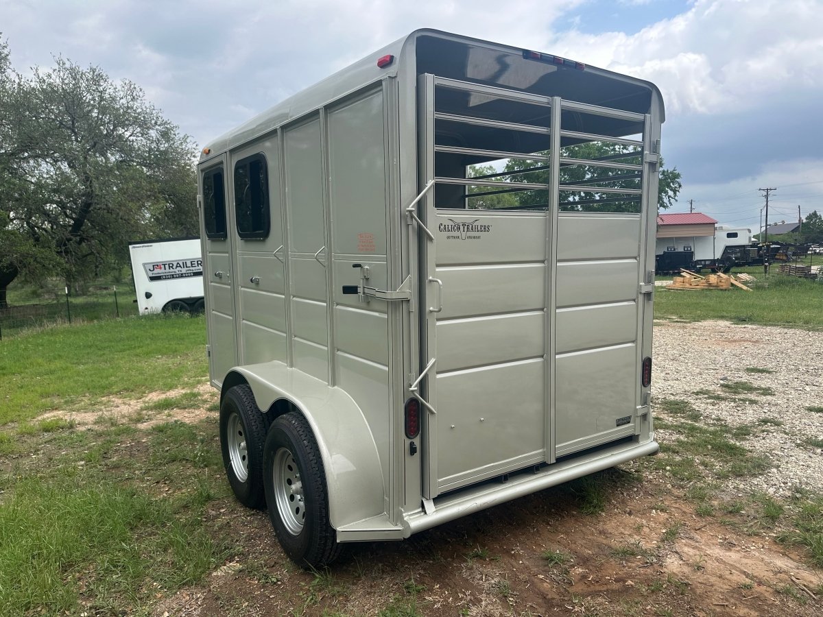 Calico 6'x13'x7' Horse Trailer GOLD - 0655 - J4 Trailer