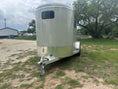 Load image into Gallery viewer, Calico 6'x13'x7' Horse Trailer GOLD - 0655 - J4 Trailer
