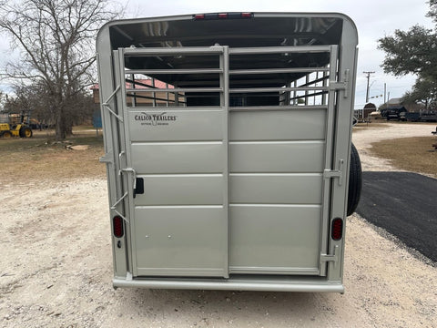 Calico 6'x16'x6'6" Livestock Tandem Axle 7K Trailer PUEBLO GOLD -1053 - J4 Trailer