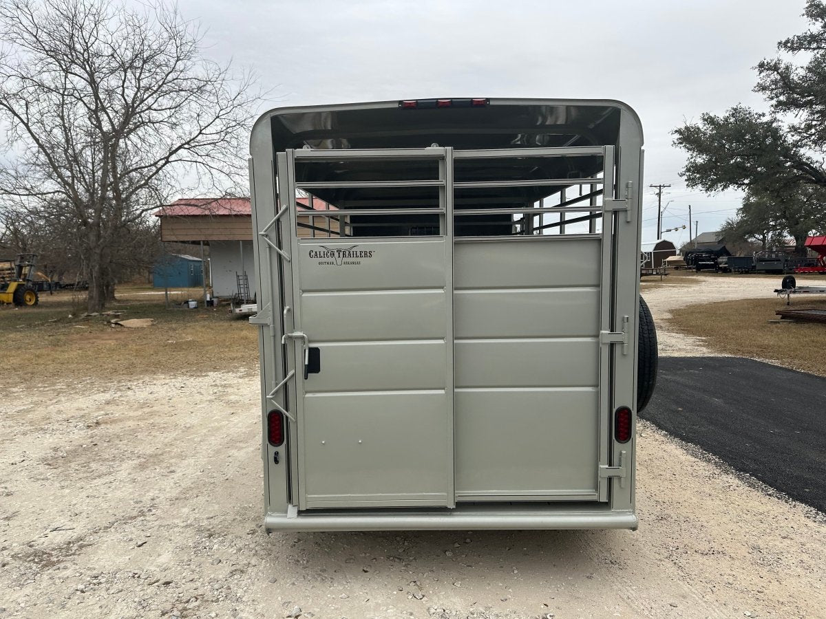 Calico 6'x16'x6'6" Livestock Tandem Axle 7K Trailer PUEBLO GOLD -1053 - J4 Trailer