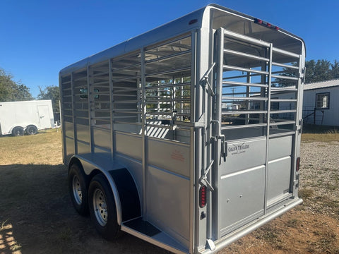 Calico 6x16x6'6" Livestock Trailer SILVER - 0027 - J4 Trailer