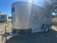 Load image into Gallery viewer, Calico 6x16x6'6" Livestock Trailer SILVER - 0027 - J4 Trailer
